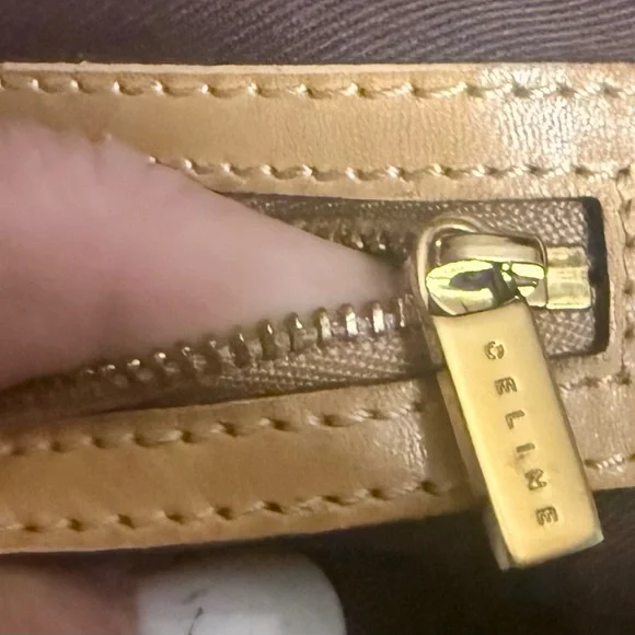 Celine Brown and Tan Handbag - Picture 11 of 15